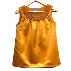 Simply Vera pleated neckline sleeveless top